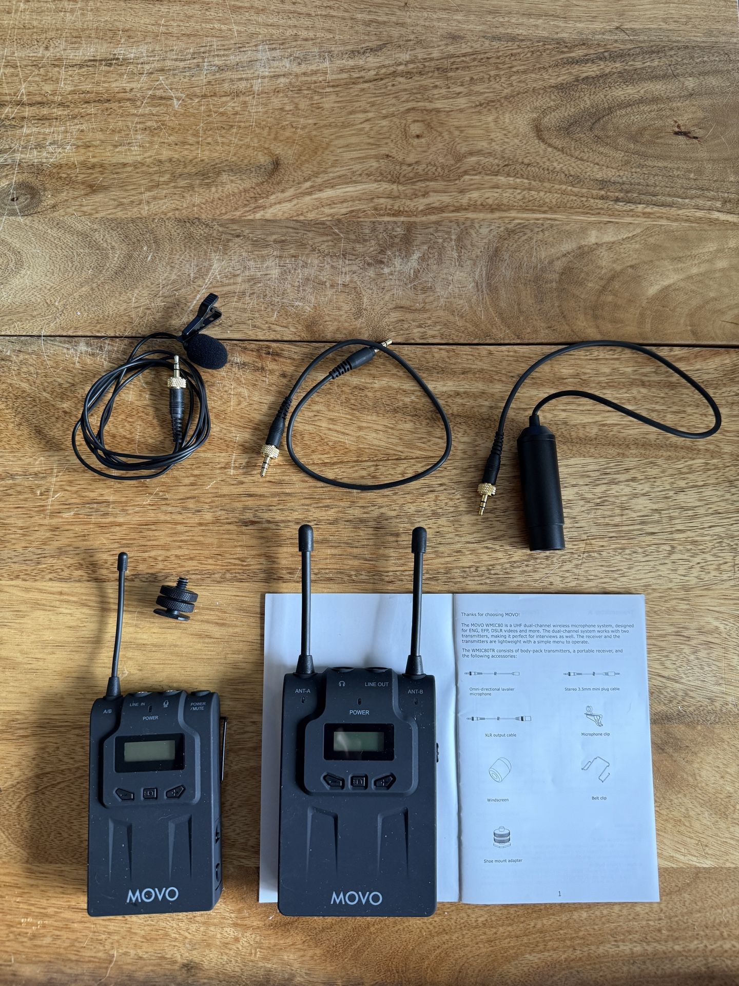 Movo Wireless Lavalier mic