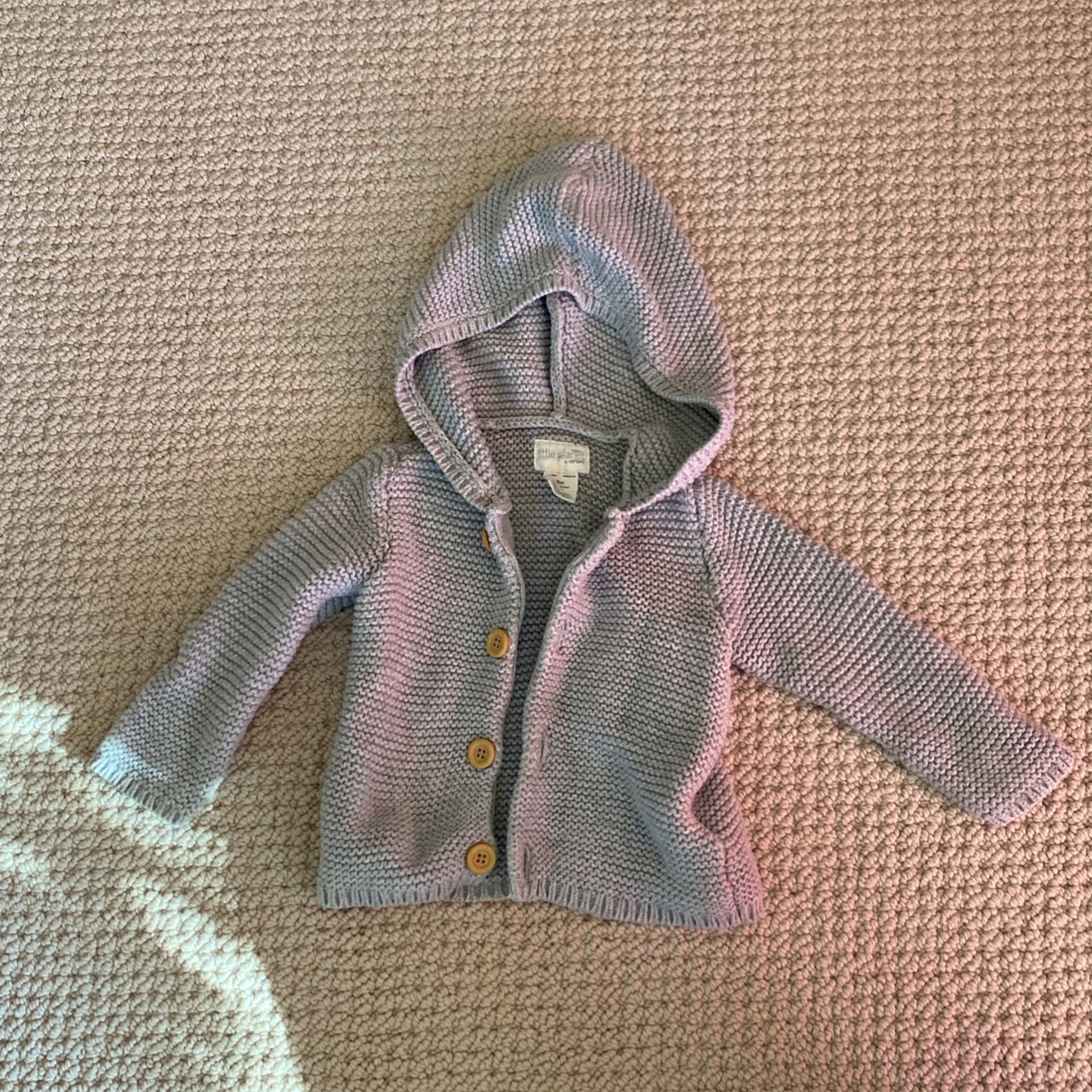 Crochet Baby Sweater Size 9m
