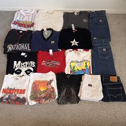 Vintage/Modern Men’s Clothes (READ DESCRIPTION)