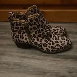 Leopard Boots