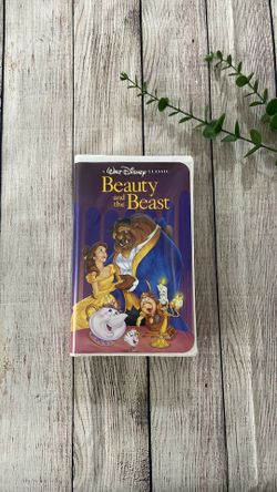 Walt Disney Home Video The Classics Beauty And The Beast ( VHS,1992) Rare Black Diamond  