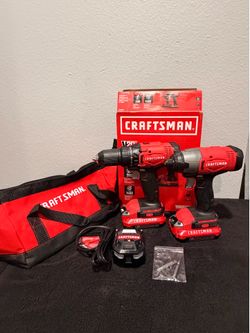 New Craftsman 20V Max Drill Combo Kit