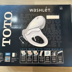 TOTO Washlet Elongated Bidet Spray Seat T1SW2491#01 with SoftClose Lid- RETAIL $399