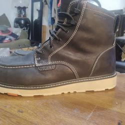 Men's 6 inch brunt control w p working size 11.5 $100