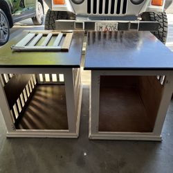 Dog Kennel End Tables