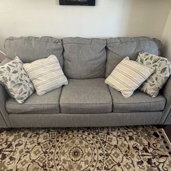 Couch with pullout bed