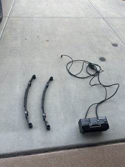 Ez Go Charger And Heavy Duty Leaf Springs