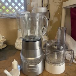 Duel Cuasinart Blender And Food Processor In One
