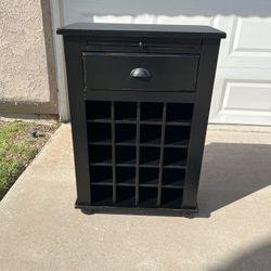 Wood Wine Cabinet 