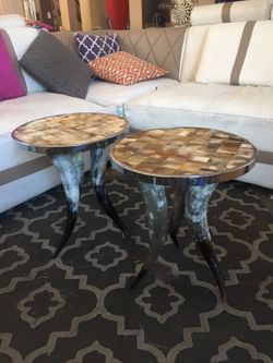 Z galleries tables Side tables end tables paid 800 make offer