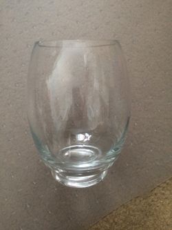 Oval vase