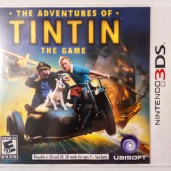The Adventures Of Tintin: The Game - Nintendo 3DS (Brand New)