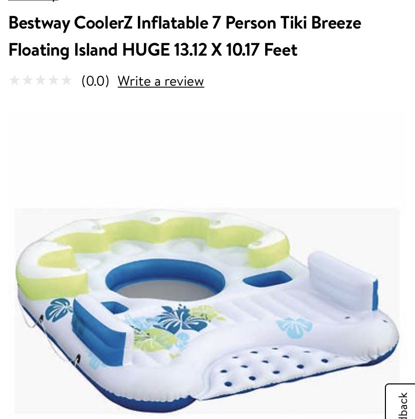 Bestway coolerz inflatable island