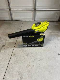 Ryobi 40V 550 CFM BLOWER (Battery Not Included)