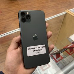 iPhone 11 Pro Max UNLOCKED!