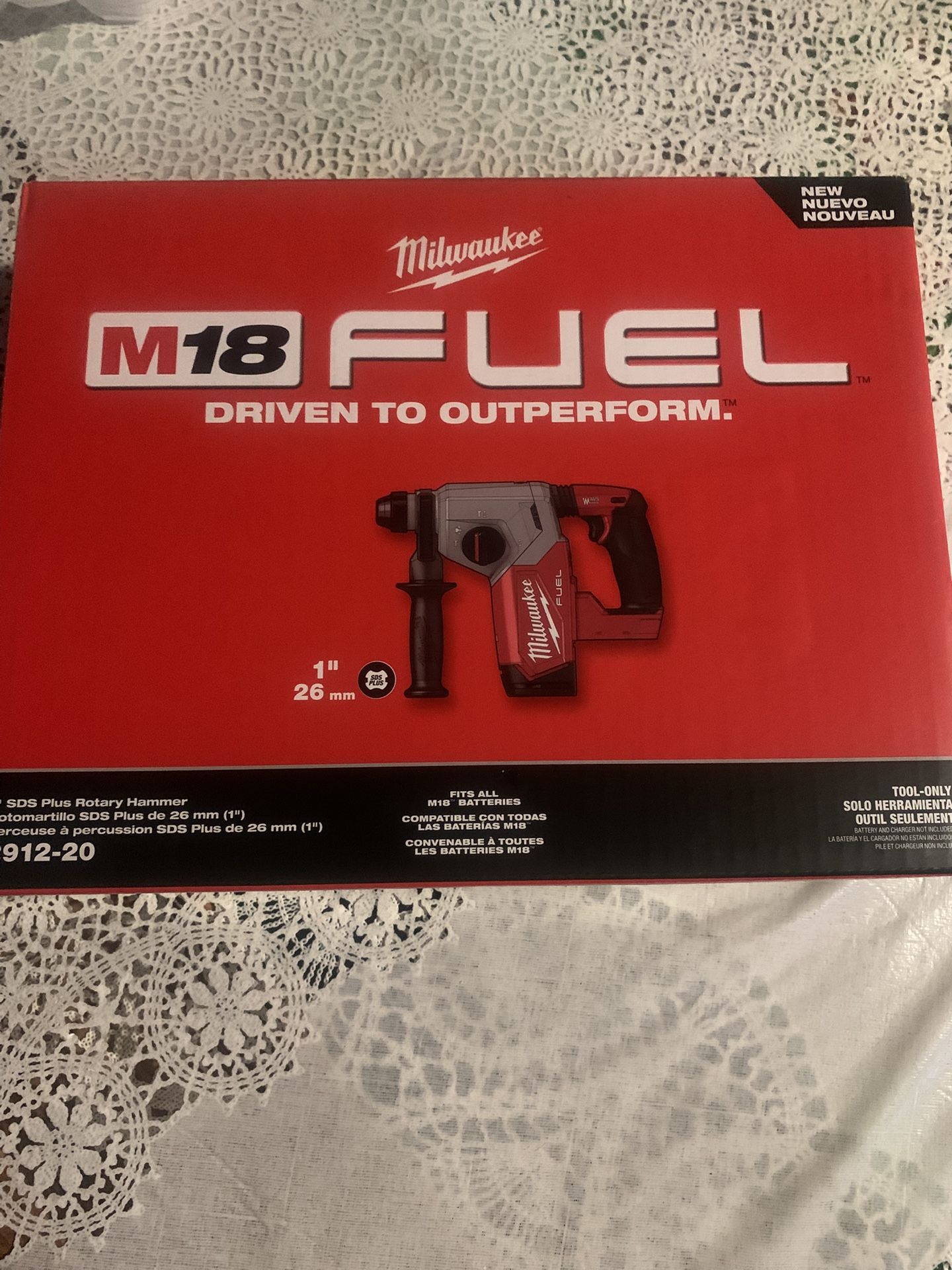 Milwaukee M18 Roto Hammer