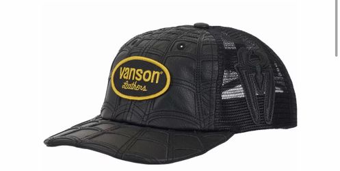 Supreme Vanson Leathers Spider-man Hat