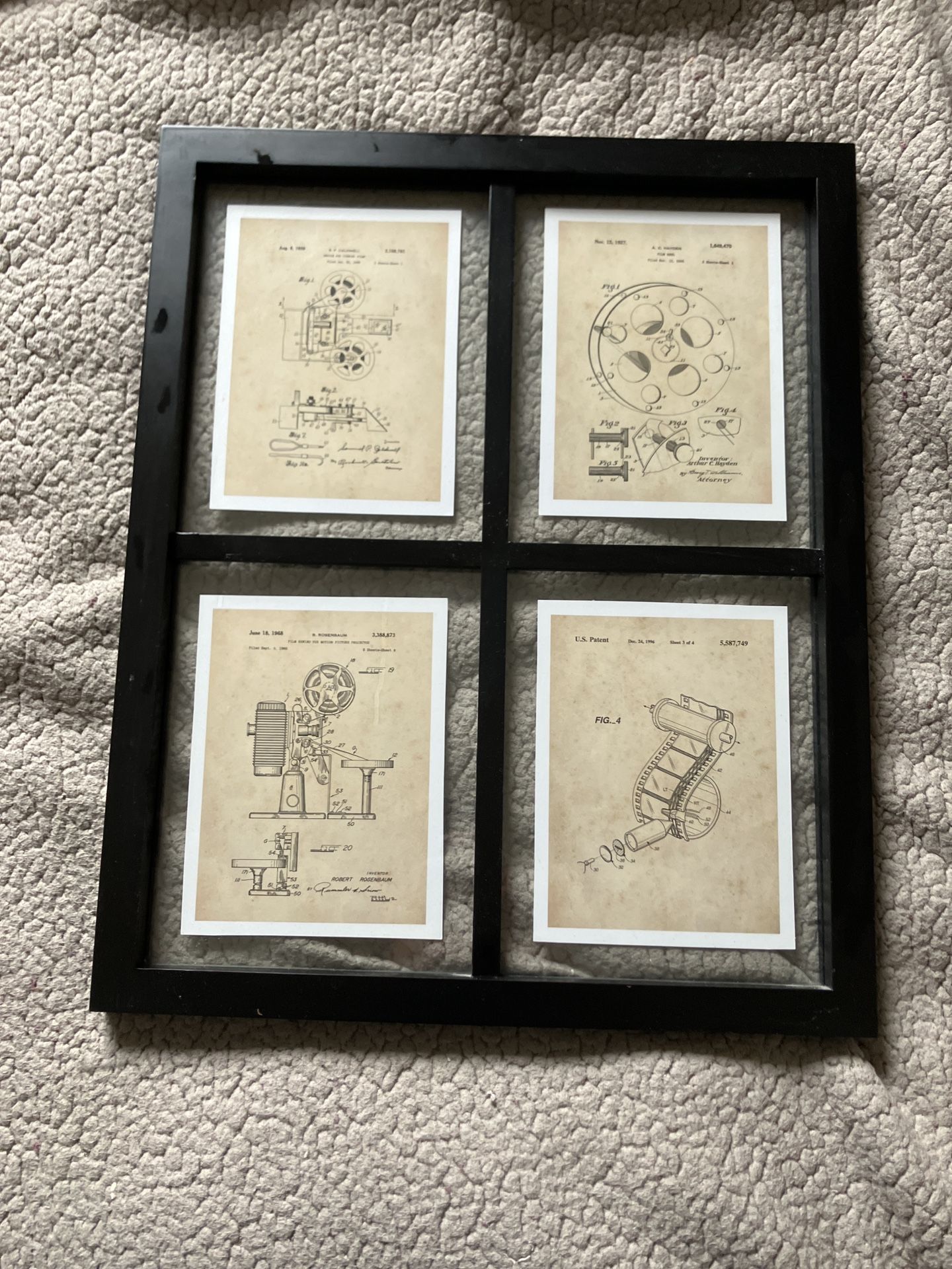 Cinema Film Framed