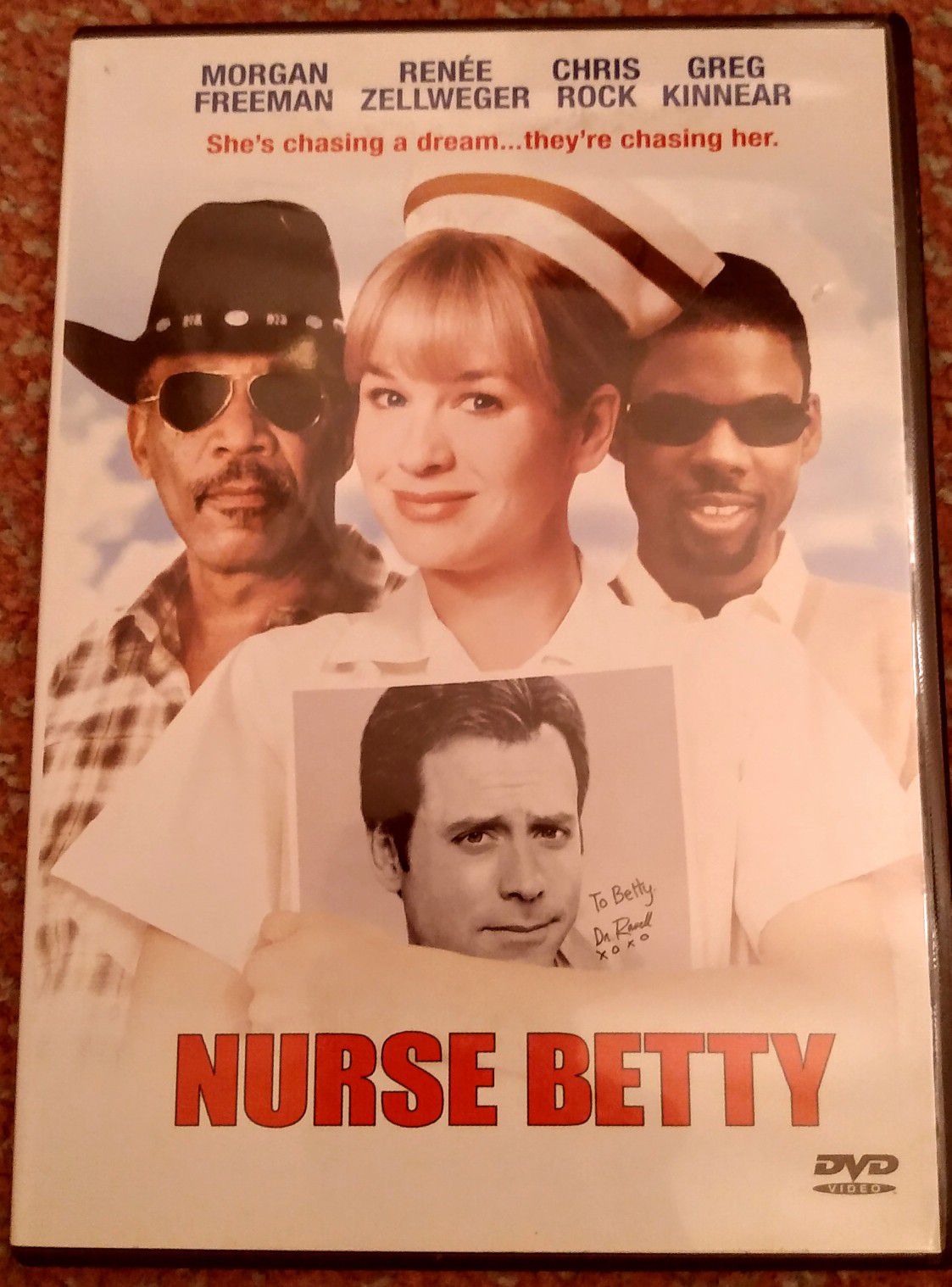 Universal Nurse Betty Widescreen DVD Starring Renee Zellweger