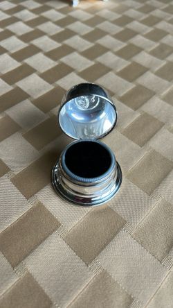 Silver plate Ring Holder