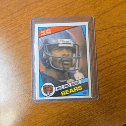 Walter Payton 1984 Topps No 228