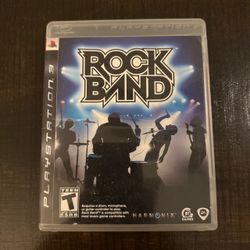 Rock Band PS3 Game