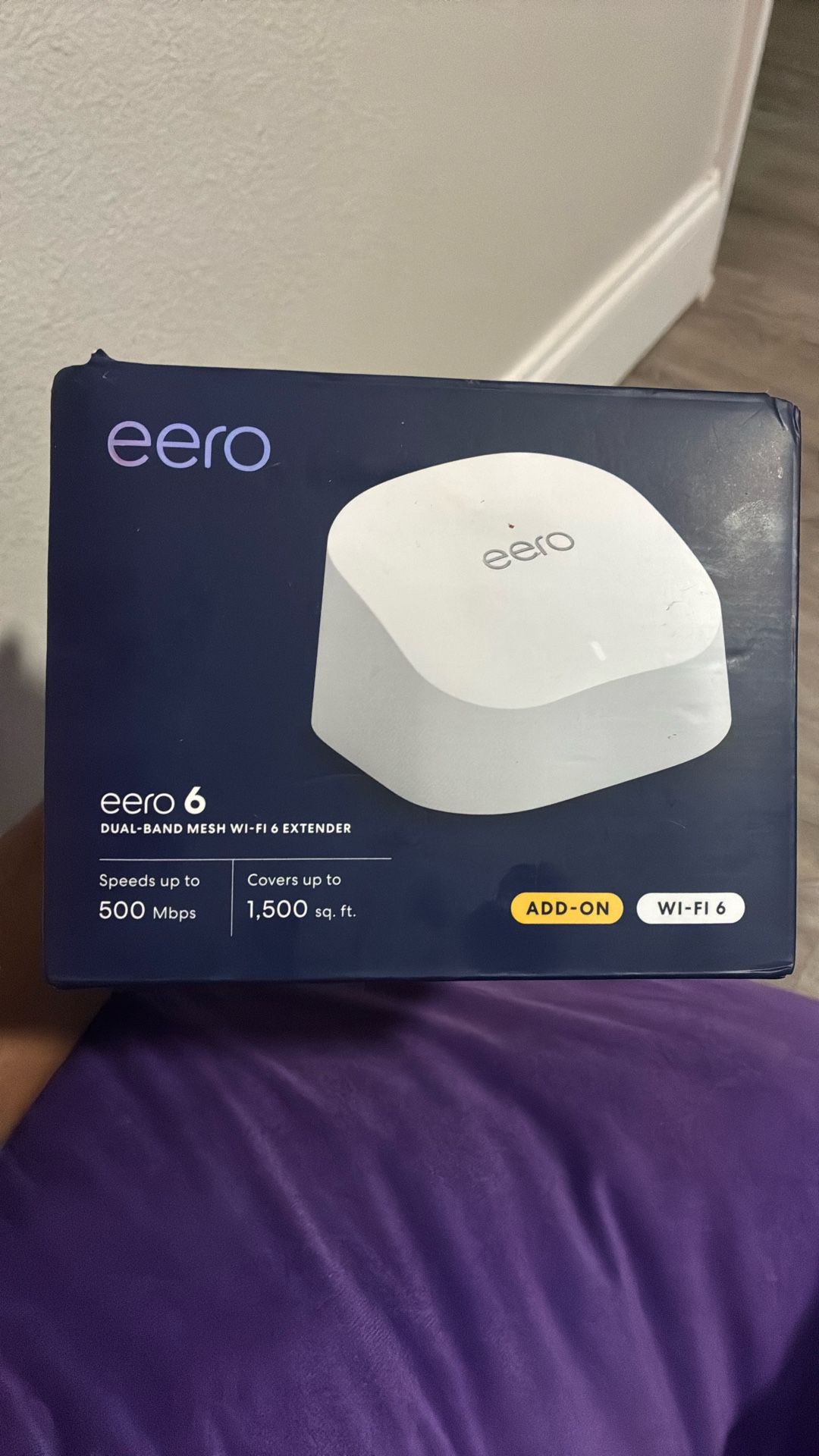 Eero 6 (dual-band Mesh WiFi 6 Extender)