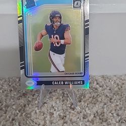 4* Silver Prizm Rated Rookie Caleb Williams
