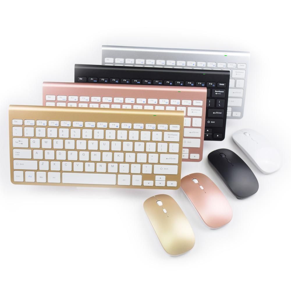 2.4G Mini wireless keyboard Mouse combo Set PC Laptop Mac Computer USB Notebook