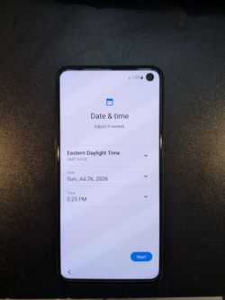 Samsung Galaxy s10e