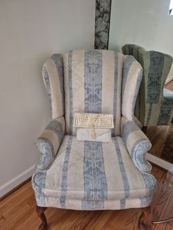 Queen Anne sofa and chair set