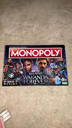 Black Panther Wakanda forever Monopoly Game