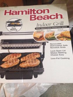 Indoor Grill... panini maker Brand New Indoor Grill