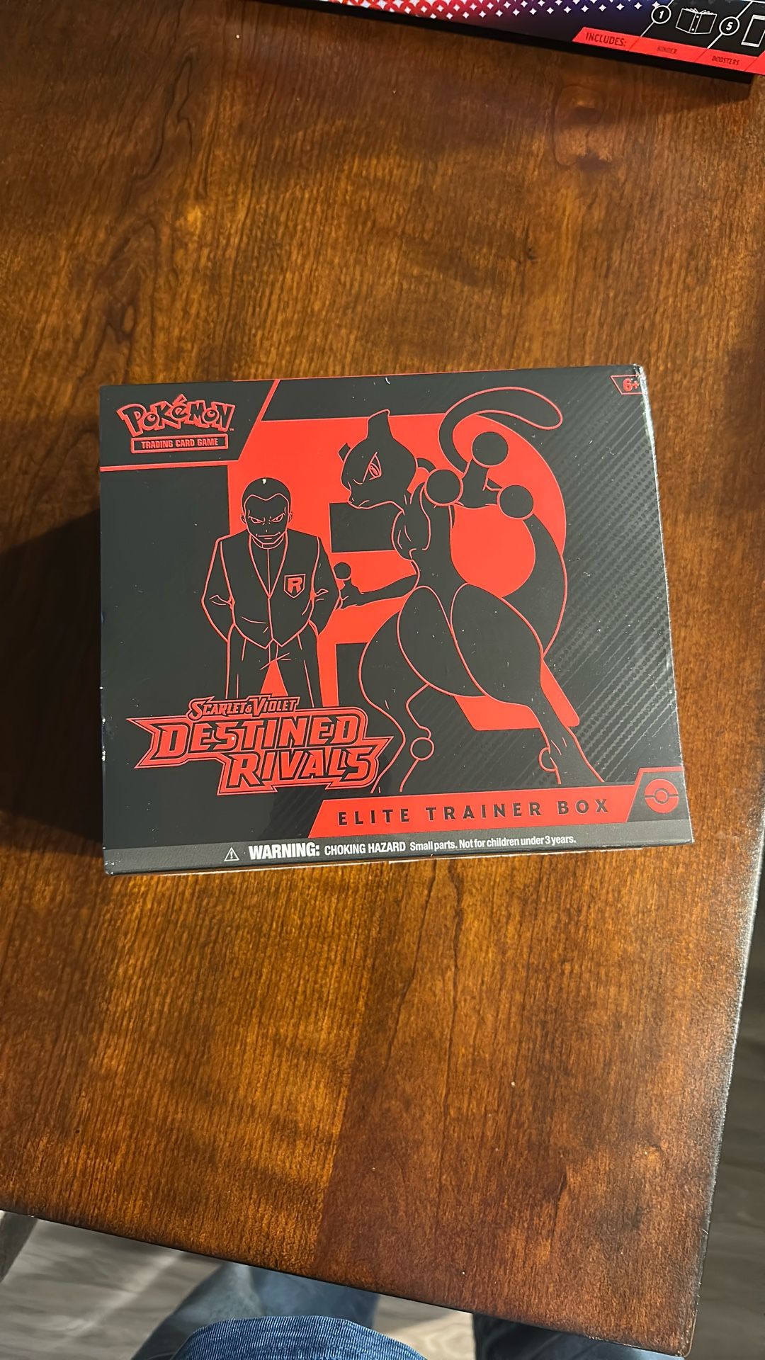 Scarlet And Violet Destin Rivals Pokémon Sealed Box