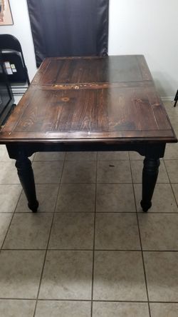 Dinner Table Real Wood 8 People
