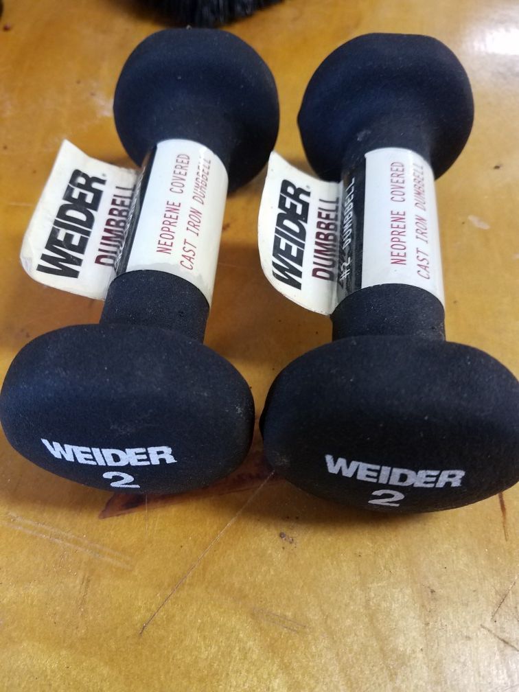 Dumbbells 2lb ea