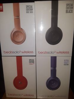 Brand new bluetooth earphones headset headphones noise cancelling beats solo 3 long lasting battery