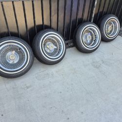 13" Spoke Wire Wheeks 