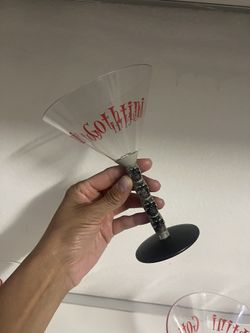 Halloween Martini Glasses Set Of 7