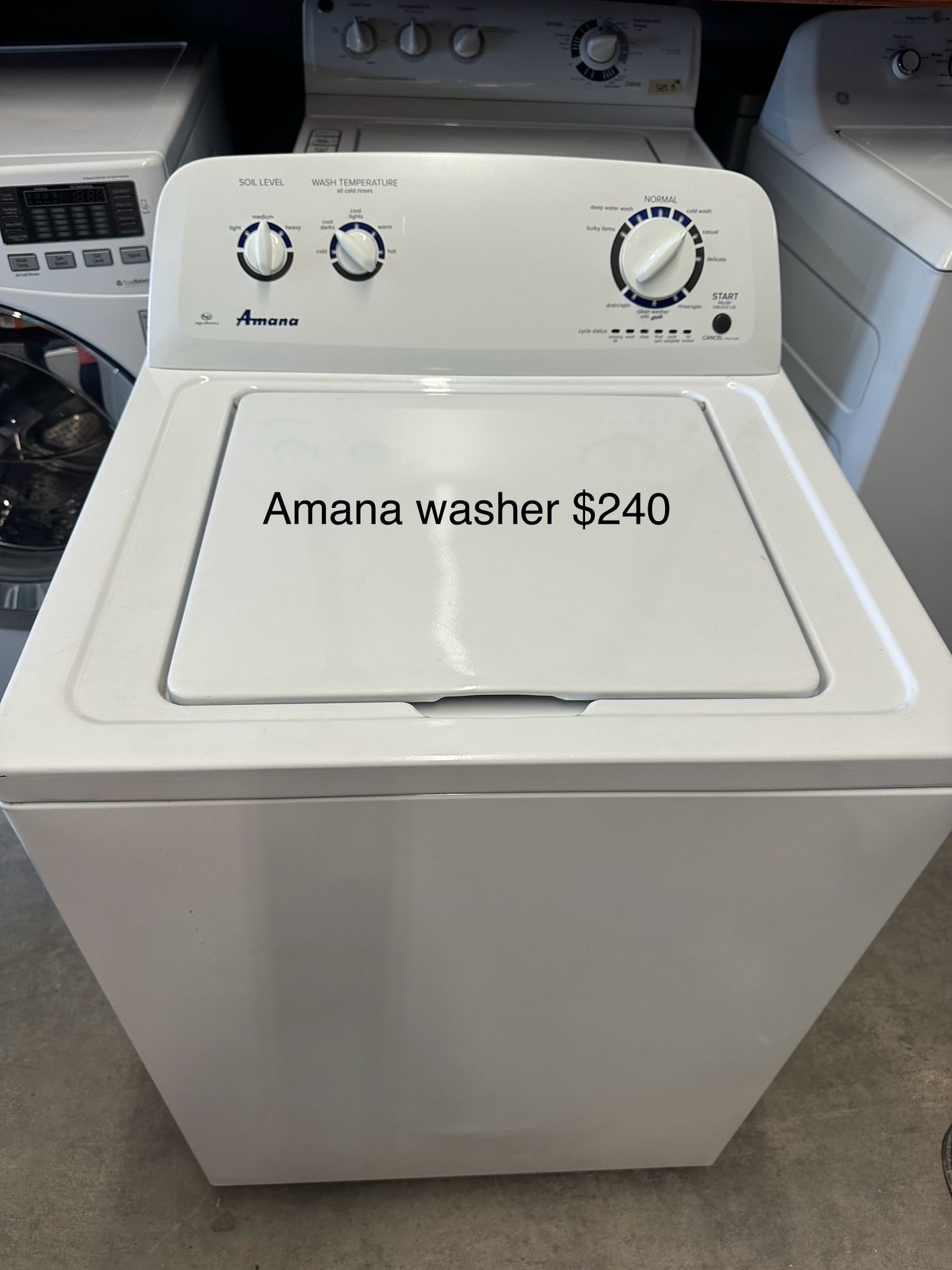 Amana Washer