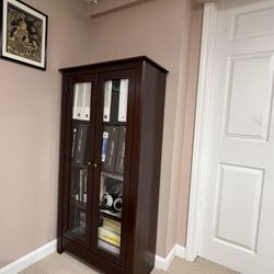 Glass Book Case