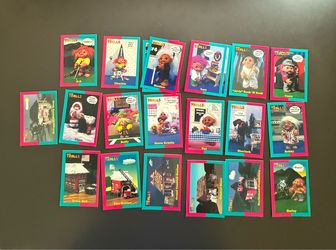 Lot of 21 of 1992 Collect A Card Norfin Trolls Trading Cards