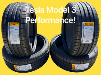 BRAND NEW 235/35R20 Pirelli P Zero PZ4 Sport Noise Canceling Tesla Tires 235-35-20 235 35 20 $250 EACH
