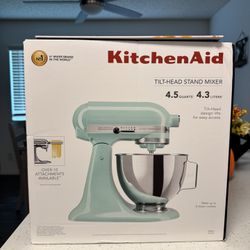 KitchenAid Ultra Power Plus 4.5qt Tilt-Head Stand Mixer Ice Blue - KSM96