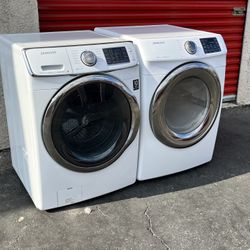 Samsung Set Gas Dryer And Washer 