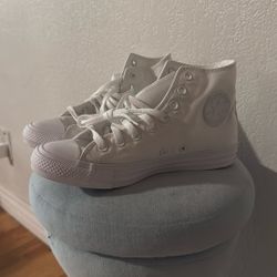 White  Converse 