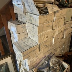 100 Boxes Of Villeroy And  Bach Saucers. Each Box Has 6 Saucers $7 Each Box