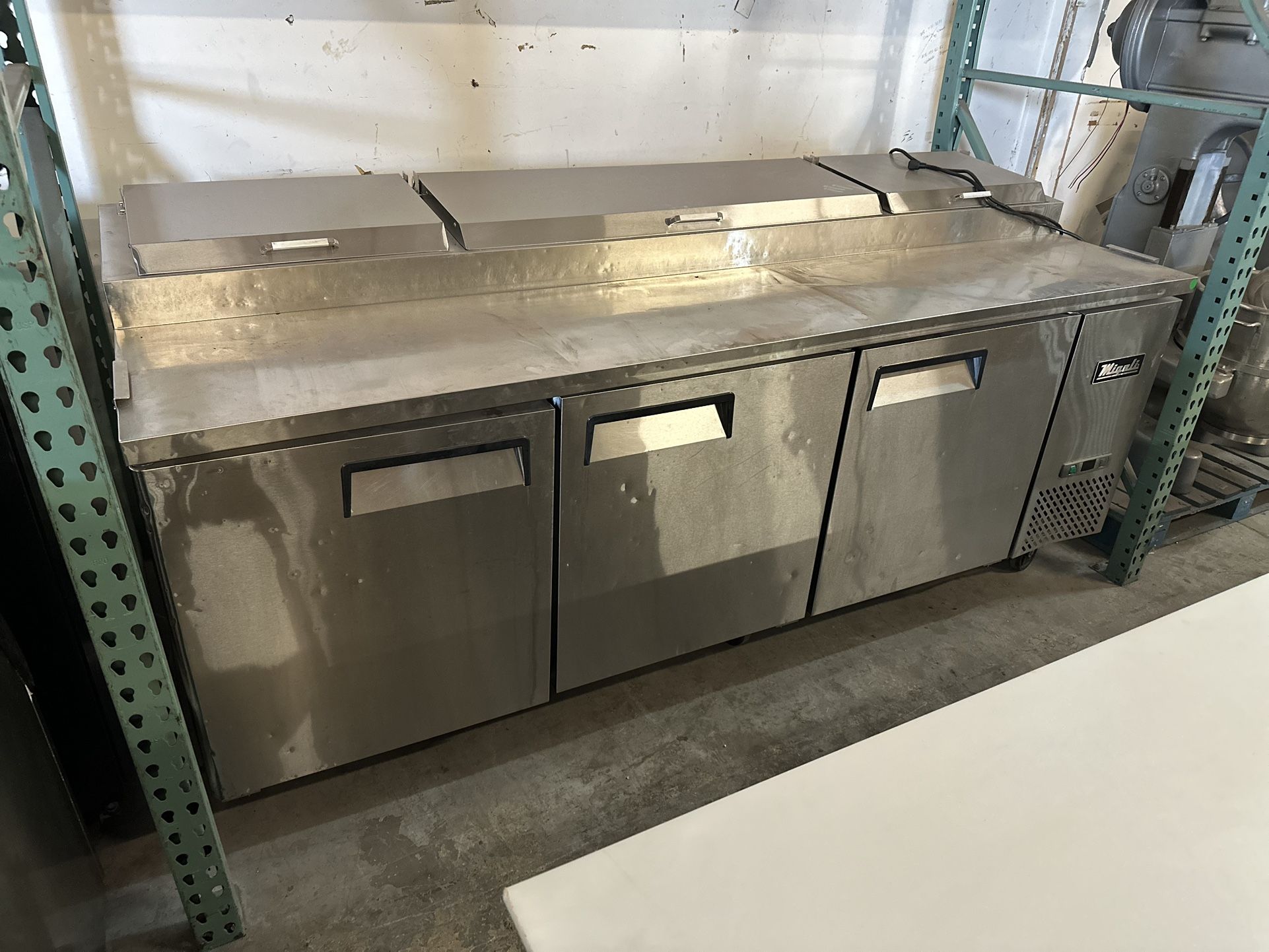 Used Pizza Prep Refrigerator Table