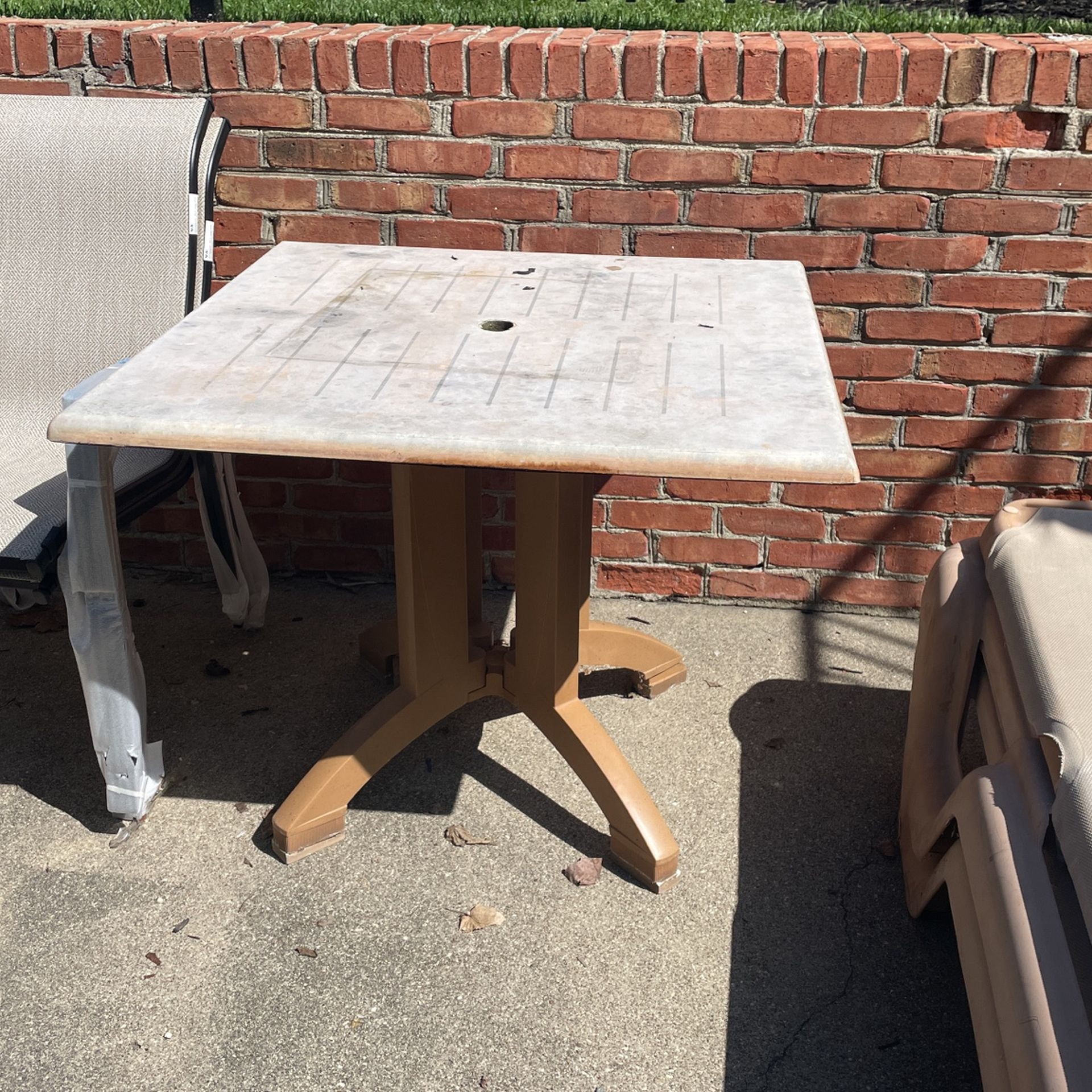Outdoor Commercial Table