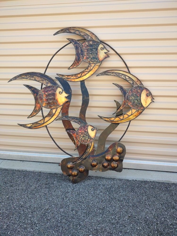 Metal Fish Decoration 